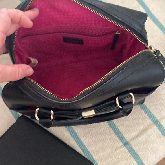 Kate spade black purse with bow - Picture 4 of 5